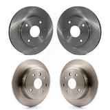 Front Rear Disc Brake Rotors Kit For 2004-2006 Chevrolet Optra With 276mm Diameter Rotor K8-101400