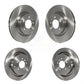 Front Rear Disc Brake Rotors Kit For Land Rover Range Sport LR3 K8-101403