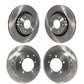 Front Rear Disc Brake Rotors Kit For 2005-2006 Mitsubishi Outlander K8-101404