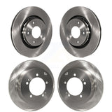 Front Rear Disc Brake Rotors Kit For 2005-2006 Mitsubishi Outlander K8-101404