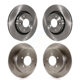 Front Rear Disc Brake Rotors Kit For 2009 Mitsubishi Lancer Ralliart To 03 09 K8-101405