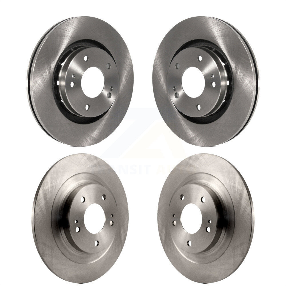 Front Rear Disc Brake Rotors Kit For 2018-2022 Mitsubishi Outlander PHEV K8-101406