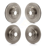 Front Rear Disc Brake Rotors Kit For Subaru Legacy K8-101410