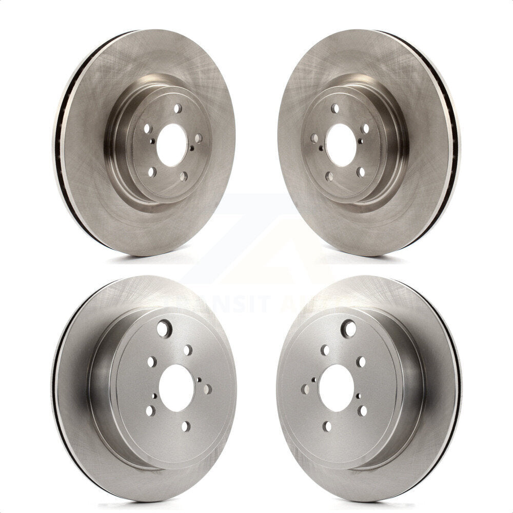 Front Rear Disc Brake Rotors Kit For Subaru Outback Legacy K8-101411