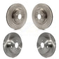 Front Rear Disc Brake Rotors Kit For 2014-2018 Subaru Forester 2.0L K8-101412