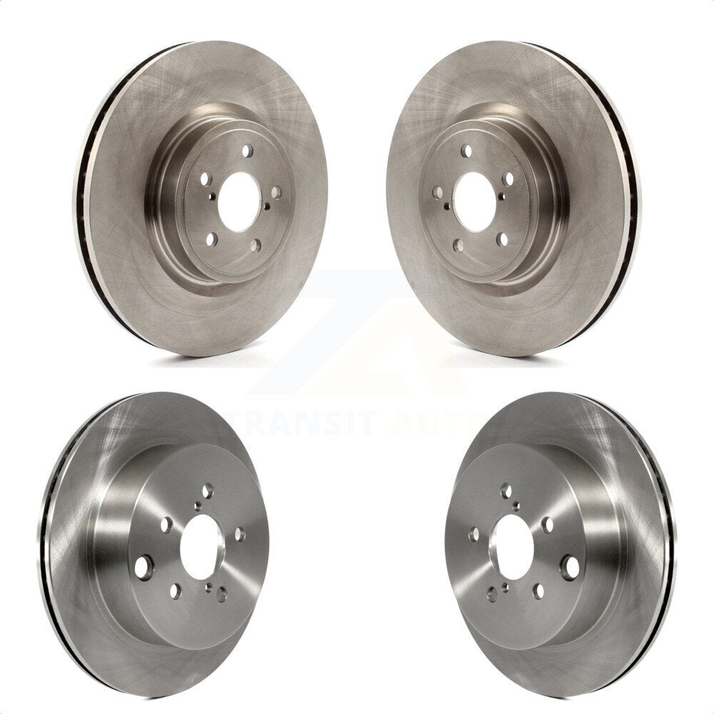 Front Rear Disc Brake Rotors Kit For 2014-2018 Subaru Forester 2.0L K8-101412
