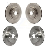 Front Rear Disc Brake Rotors Kit For 2014-2018 Subaru Forester 2.0L K8-101412