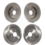 Front Rear Disc Brake Rotors Kit For Nissan Pathfinder K8-101415