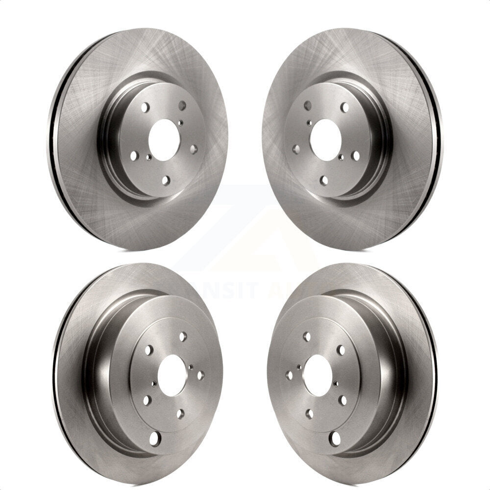 Front Rear Disc Brake Rotors Kit For Subaru Tribeca B9 K8-101417