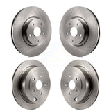 Front Rear Disc Brake Rotors Kit For Subaru Tribeca B9 K8-101417