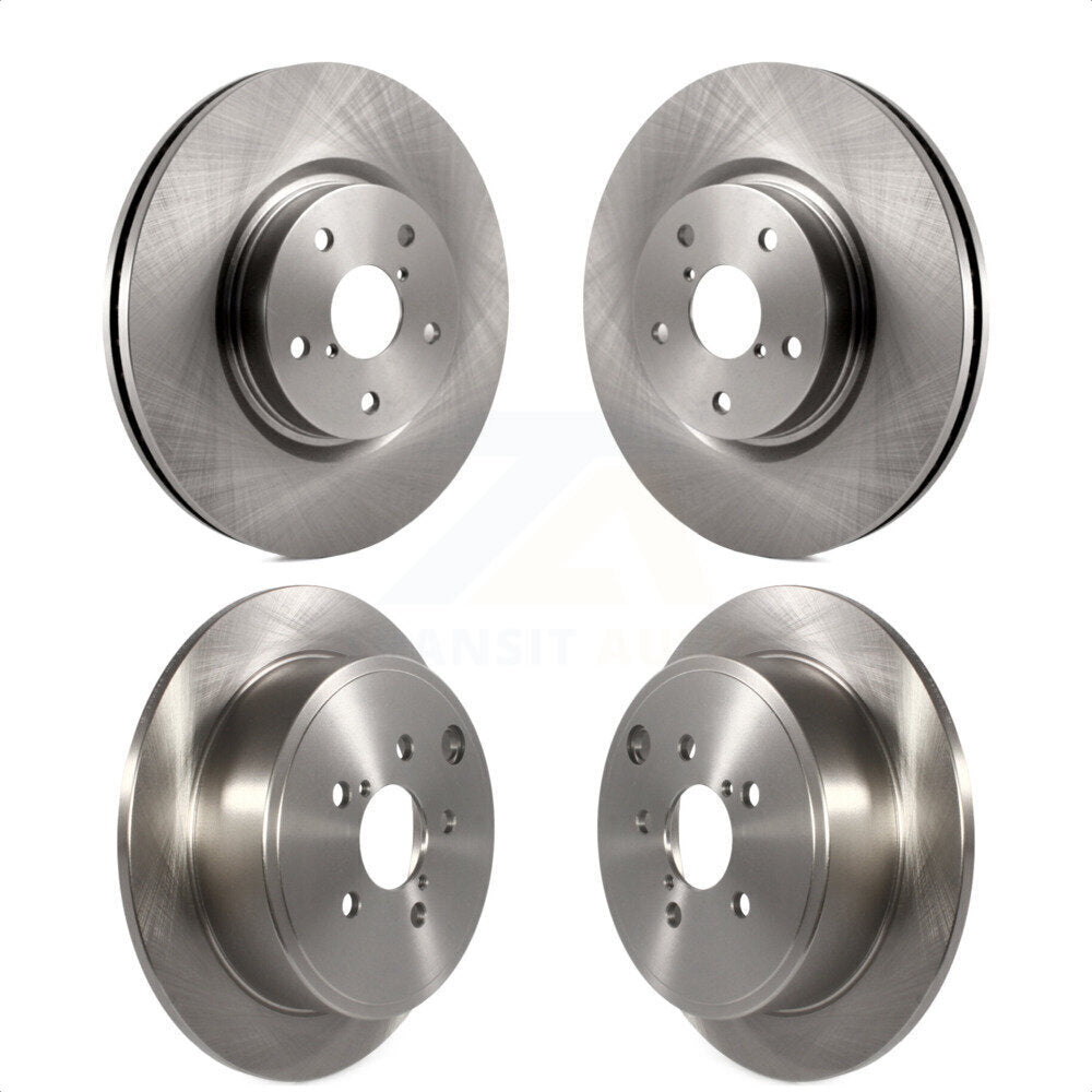 Front Rear Disc Brake Rotors Kit For Subaru WRX K8-101419