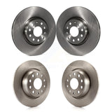 Front Rear Disc Brake Rotors Kit For Volkswagen Tiguan CC Passat GTI Audi Q3 Limited A3 Quattro K8-101423