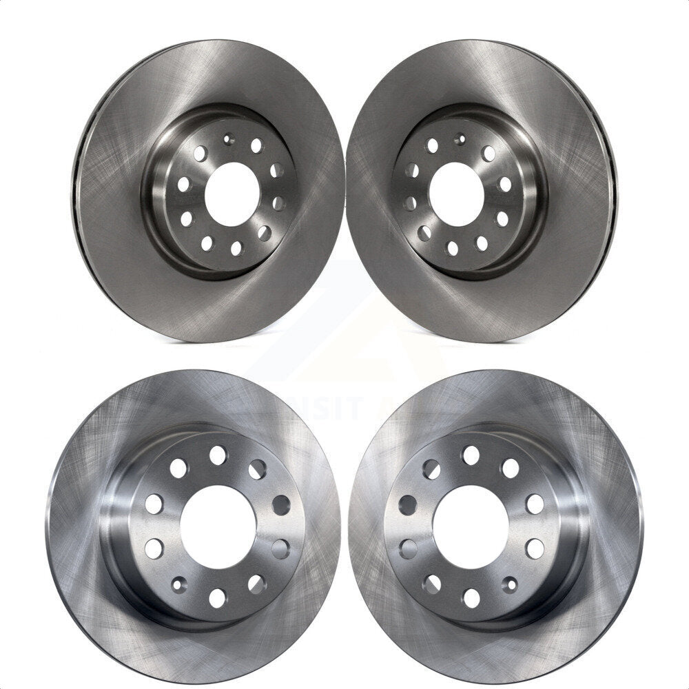 Front Rear Disc Brake Rotors Kit For Volkswagen Jetta Beetle K8-101425