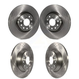 Front Rear Disc Brake Rotors Kit For Audi Q3 Quattro TT K8-101426