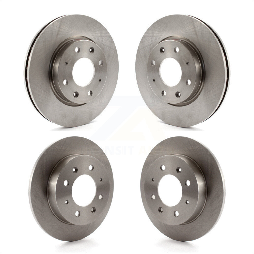 Front Rear Disc Brake Rotors Kit For Kia Spectra Spectra5 K8-101427