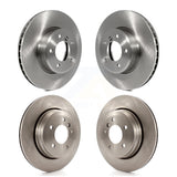 Front Rear Disc Brake Rotors Kit For BMW 530i 525i 528i K8-101429