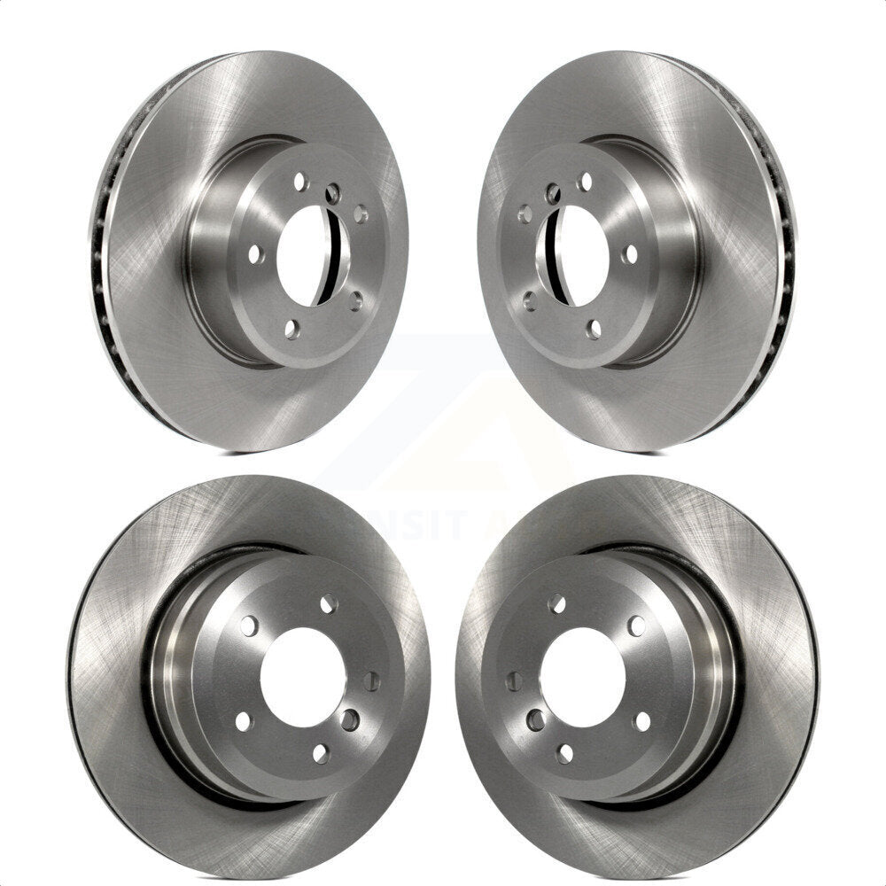Front Rear Disc Brake Rotors Kit For BMW 530xi 535xi 528i xDrive 535i 528xi 525xi K8-101430