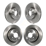 Front Rear Disc Brake Rotors Kit For BMW 530xi 535xi 528i xDrive 535i 528xi 525xi K8-101430