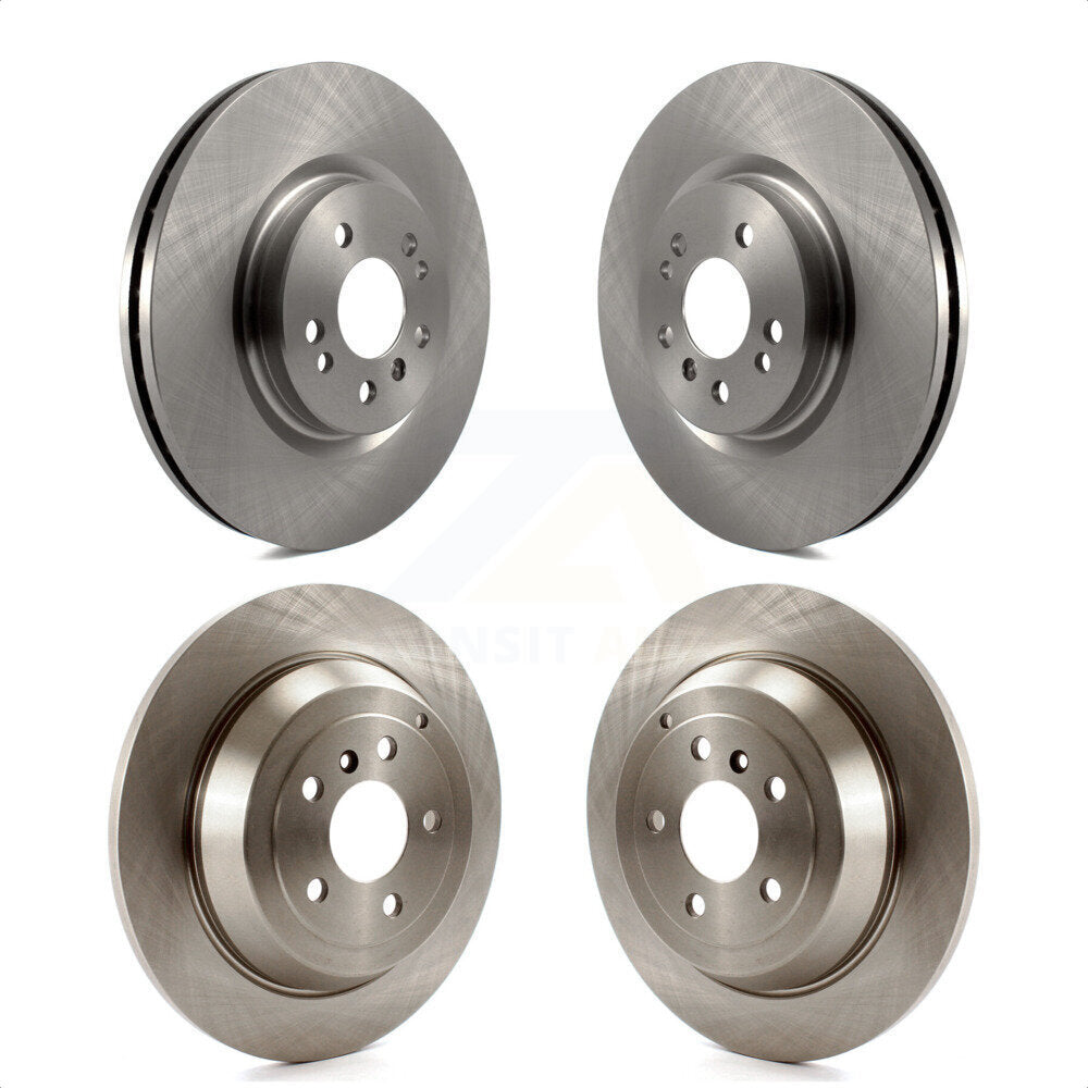 Front Rear Disc Brake Rotors Kit For Mercedes-Benz ML350 R350 ML500 ML320 R500 R320 ML450 K8-101437