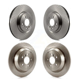 Front Rear Disc Brake Rotors Kit For Mercedes-Benz ML350 R350 ML500 ML320 R500 R320 ML450 K8-101437