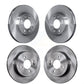 Front Rear Disc Brake Rotors Kit For 2011 Hyundai Accent K8-101439
