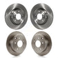 Front Rear Disc Brake Rotors Kit For Mitsubishi Galant Eclipse K8-101440