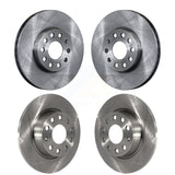Front Rear Disc Brake Rotors Kit For Volkswagen Audi Beetle A3 Golf SportWagen Quattro e-Golf Taos K8-101443