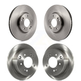 Front Rear Disc Brake Rotors Kit For Kia Forte Koup Forte5 K8-101447