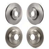 Front Rear Disc Brake Rotors Kit For 2014-2017 Kia Rondo K8-101451