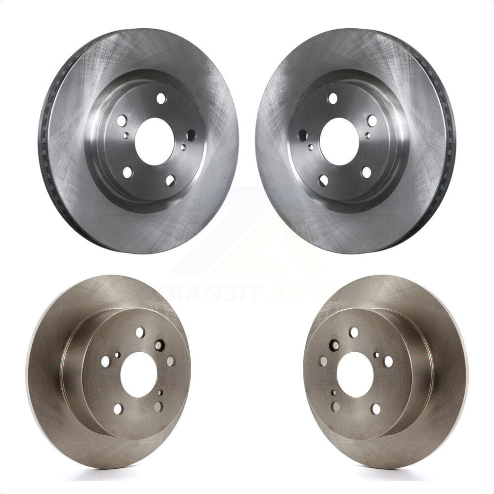 Front Rear Disc Brake Rotors Kit For Toyota Camry Lexus ES350 Avalon K8-101454