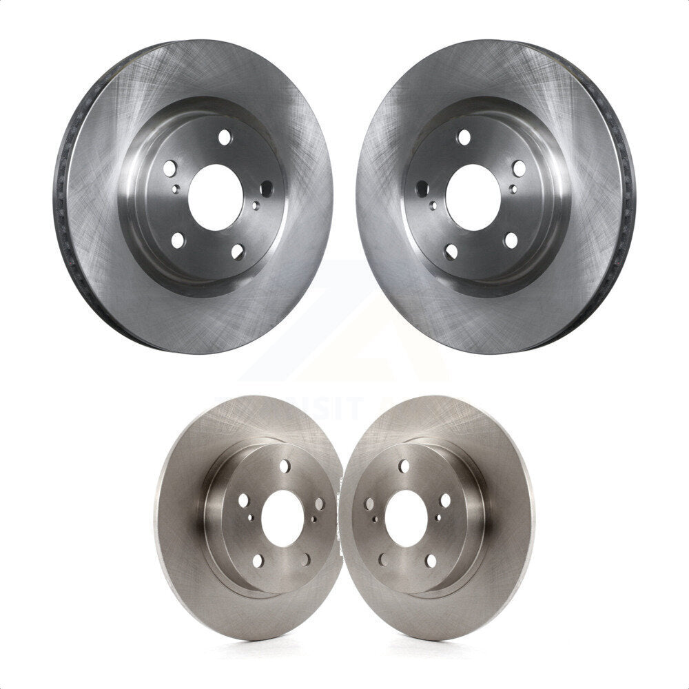 Front Rear Disc Brake Rotors Kit For 2011-2016 Scion tC K8-101457