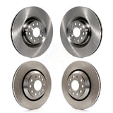 Front Rear Disc Brake Rotors Kit For Volkswagen Passat CC Golf R R32 K8-101459
