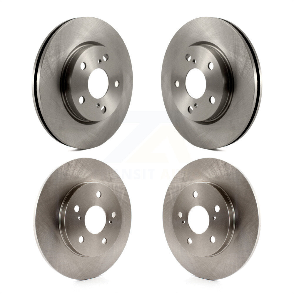 Front Rear Disc Brake Rotors Kit For 2008-2015 Scion xB K8-101465