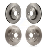 Front Rear Disc Brake Rotors Kit For 2012-2018 Toyota Prius V K8-101466