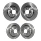 Front Rear Disc Brake Rotors Kit For 2012 BMW X1 xDrive28i With 300mm Diameter Rotor K8-101471