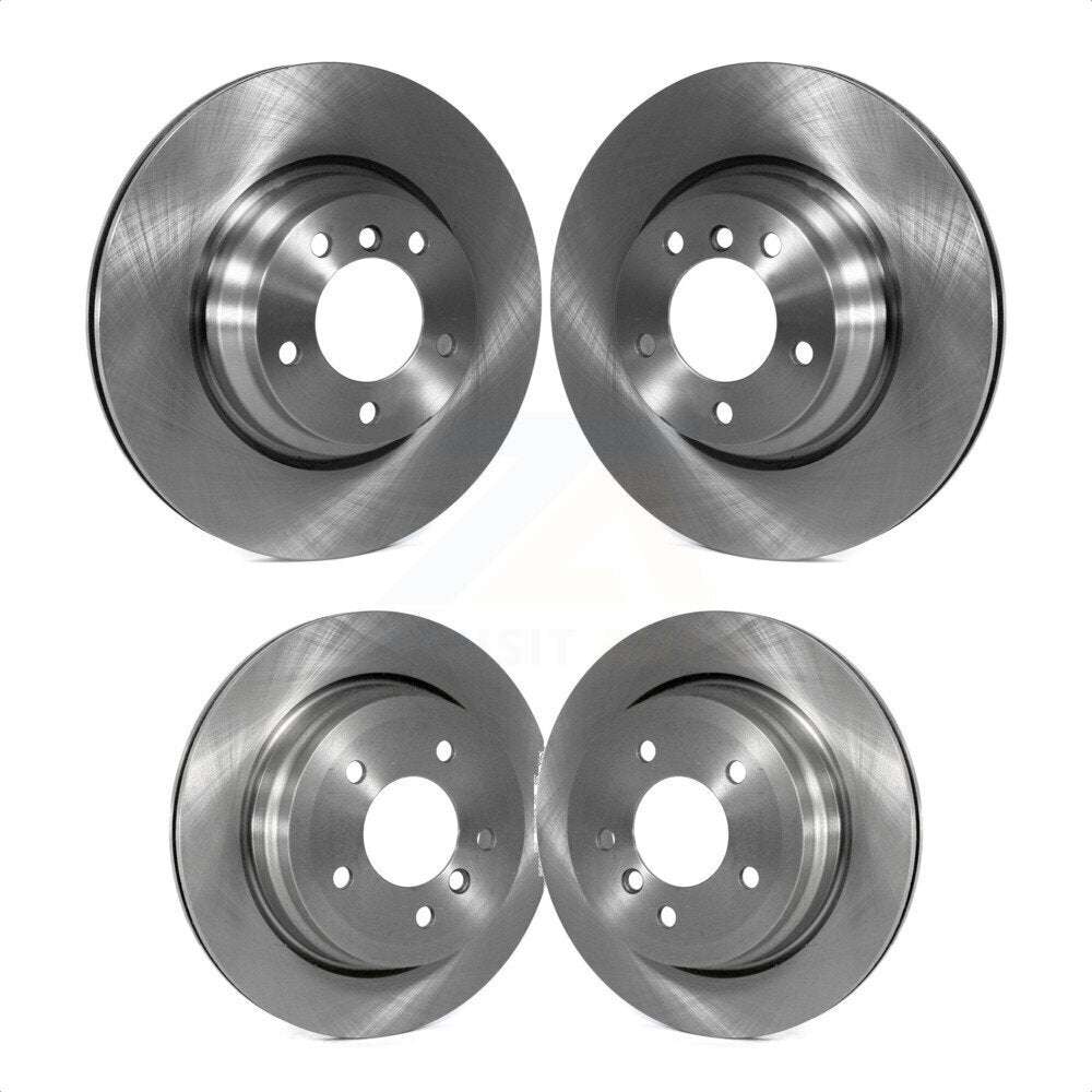 Front Rear Disc Brake Rotors Kit For 2012 BMW X1 xDrive28i With 300mm Diameter Rotor K8-101471