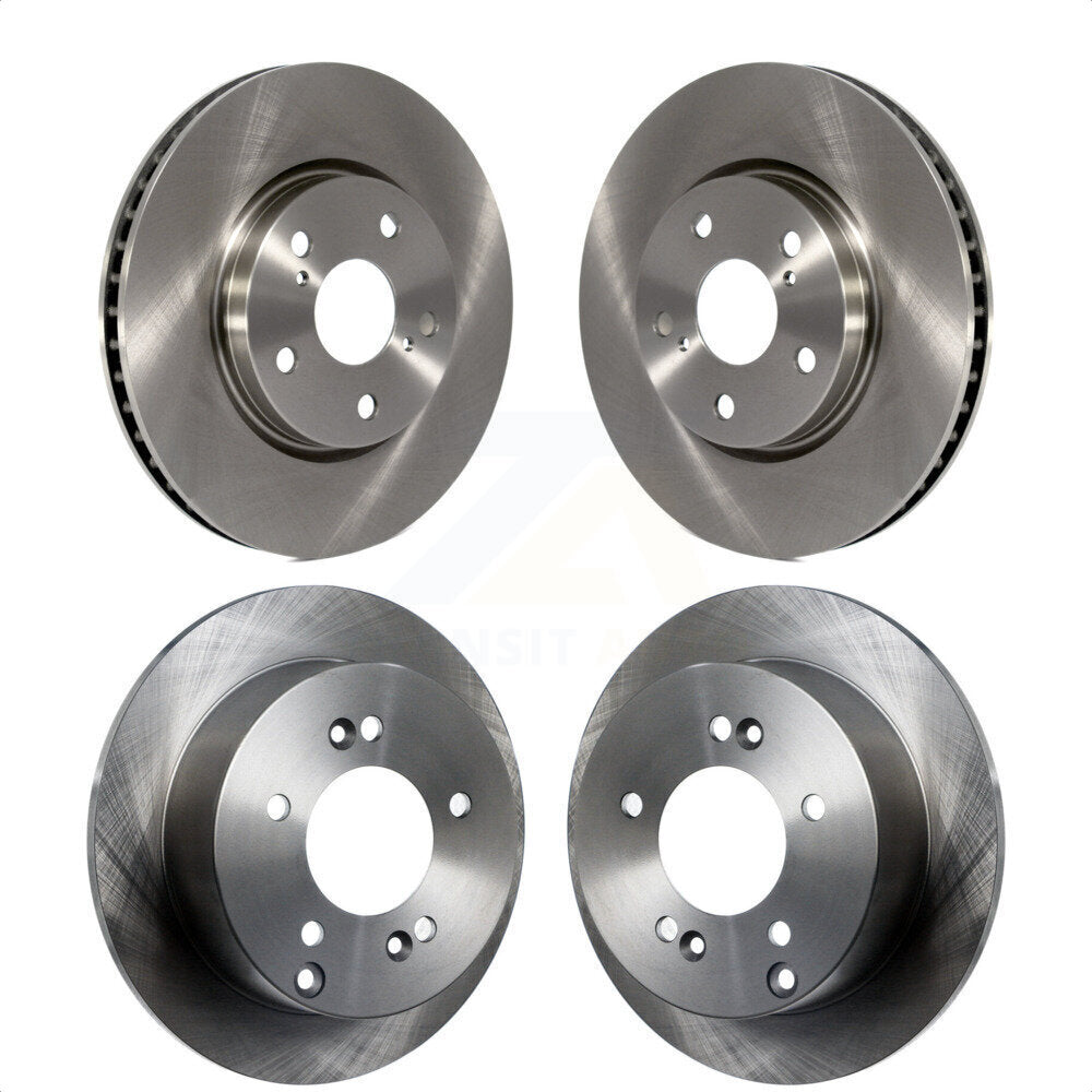 Front Rear Disc Brake Rotors Kit For Lexus IS250 K8-101473