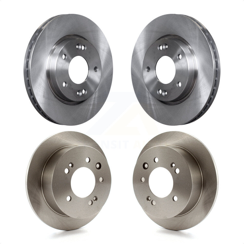 Front Rear Disc Brake Rotors Kit For Hyundai Elantra K8-101474