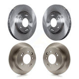 Front Rear Disc Brake Rotors Kit For Hyundai Elantra K8-101474