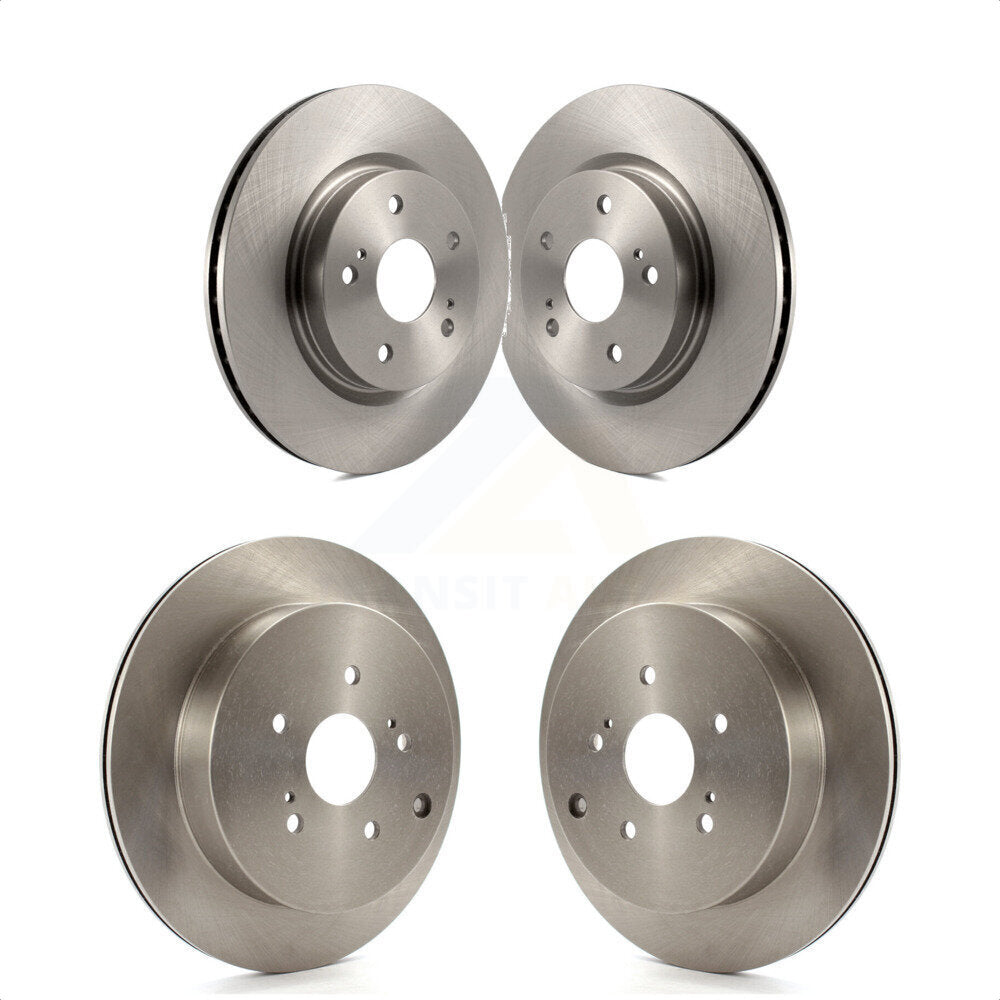 Front Rear Disc Brake Rotors Kit For 2009-2013 Suzuki Grand Vitara K8-101475