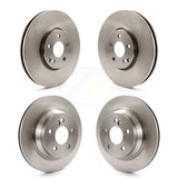 Front Rear Disc Brake Rotors Kit For Mercedes-Benz E500 E550 AWD K8-101480