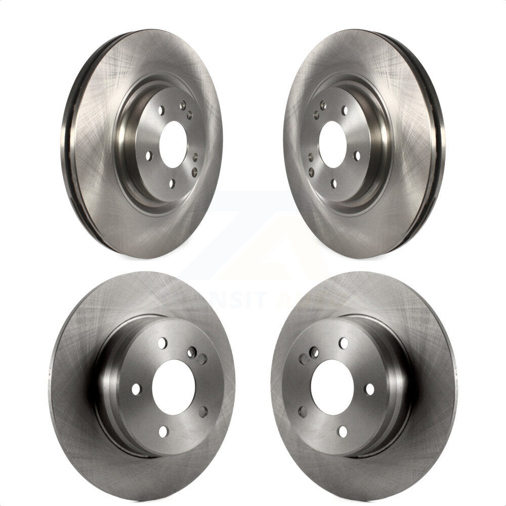 Front Rear Disc Brake Rotors Kit For Mercedes-Benz C230 CLK350 SLK350 C320 SLK280 SLK300 K8-101481