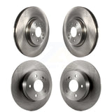 Front Rear Disc Brake Rotors Kit For Mercedes-Benz C230 CLK350 SLK350 C320 SLK280 SLK300 K8-101481