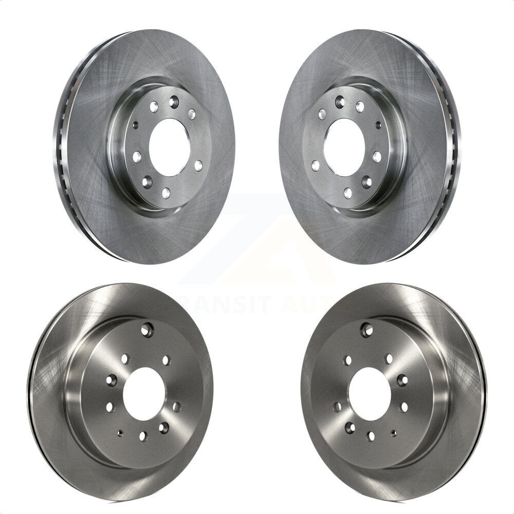 Front Rear Disc Brake Rotors Kit For Ford Edge Mazda CX-7 Lincoln MKX K8-101482