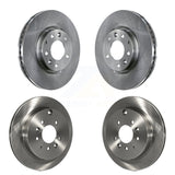 Front Rear Disc Brake Rotors Kit For Ford Edge Mazda CX-7 Lincoln MKX K8-101482