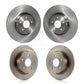 Front Rear Disc Brake Rotors Kit For Ford Escape Transit Connect K8-101488