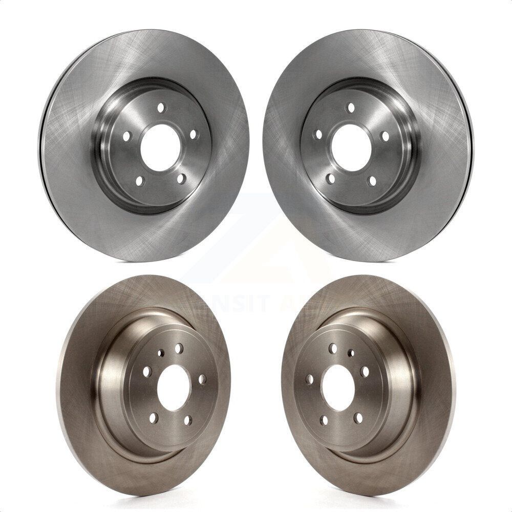 Front Rear Disc Brake Rotors Kit For Ford Escape Lincoln MKC K8-101489