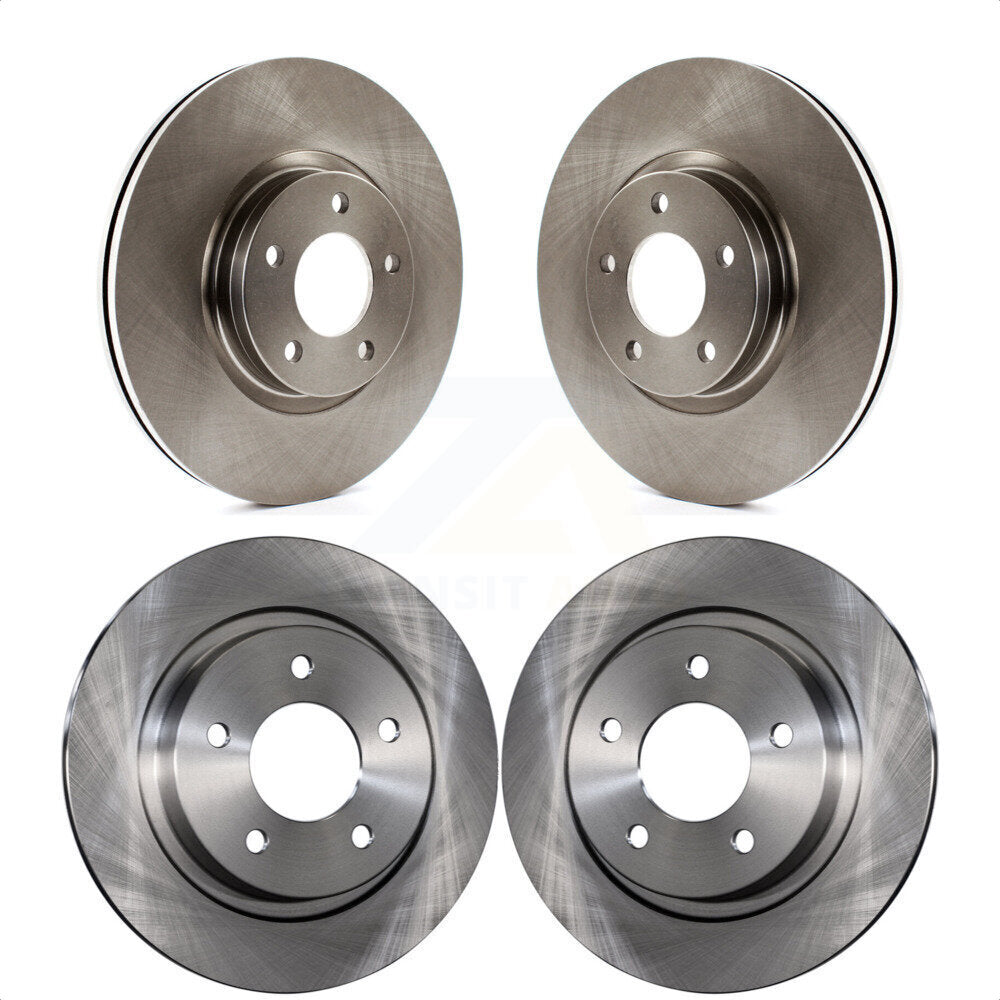 Front Rear Disc Brake Rotors Kit For Mazda 3 K8-101496
