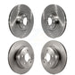 Front Rear Disc Brake Rotors Kit For BMW X5 X6 K8-101500