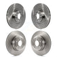 Front Rear Disc Brake Rotors Kit For BMW X5 X6 K8-101501
